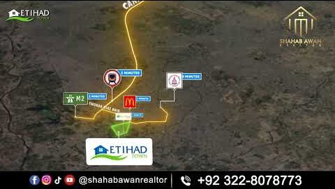 Etihad Town Lahore Investment Opportunities | Residential& Commercial | 3 Years Instalment Plan 2023